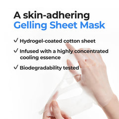 Serum droplet from Cell Fusion C mask showing concentrated hydration