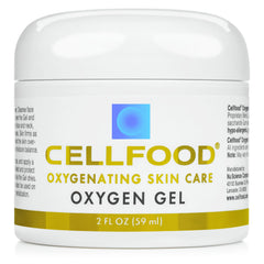 Cellfood bottle front label showing product name and 2 fl oz size benefits