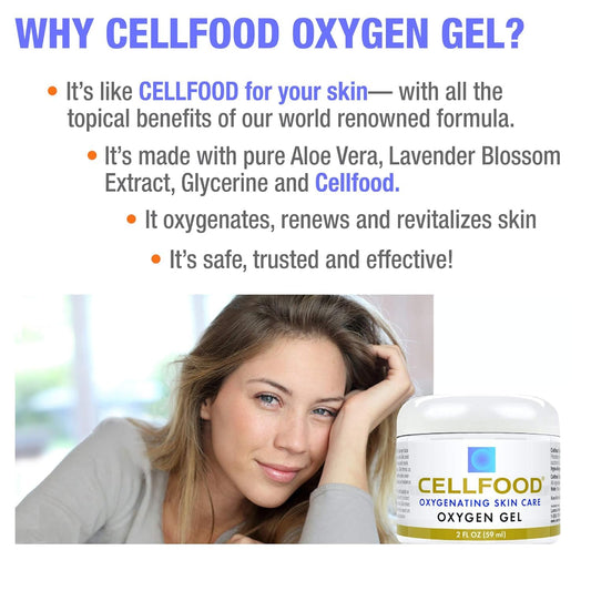 Cellfood gel texture close-up highlighting lightweight absorbent feel