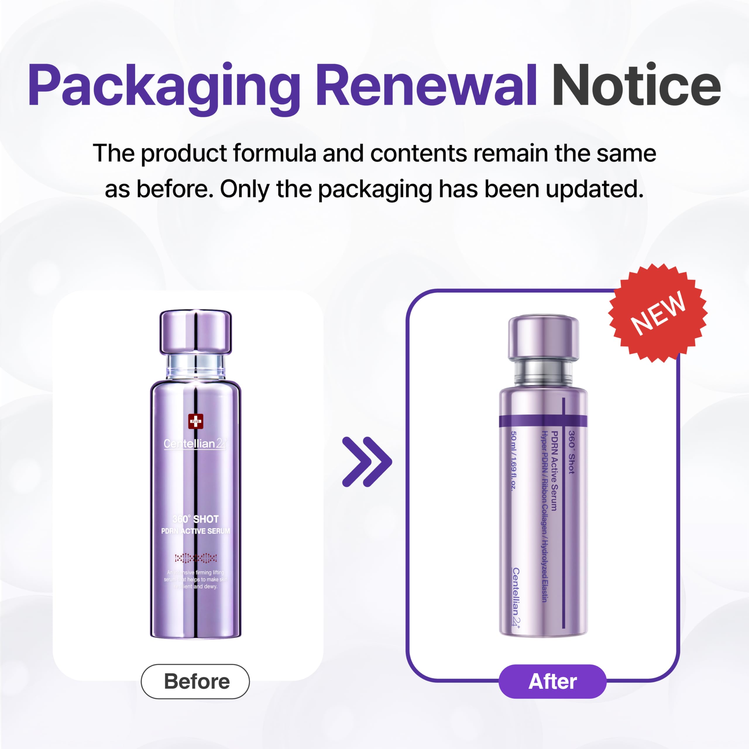 CENTELLIAN 24 box and bottle flatlay with leaf accent, premium skincare presentation benefit