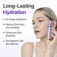 CENTELLIAN 24 serum texture on fingertip, smooth non-greasy finish benefit