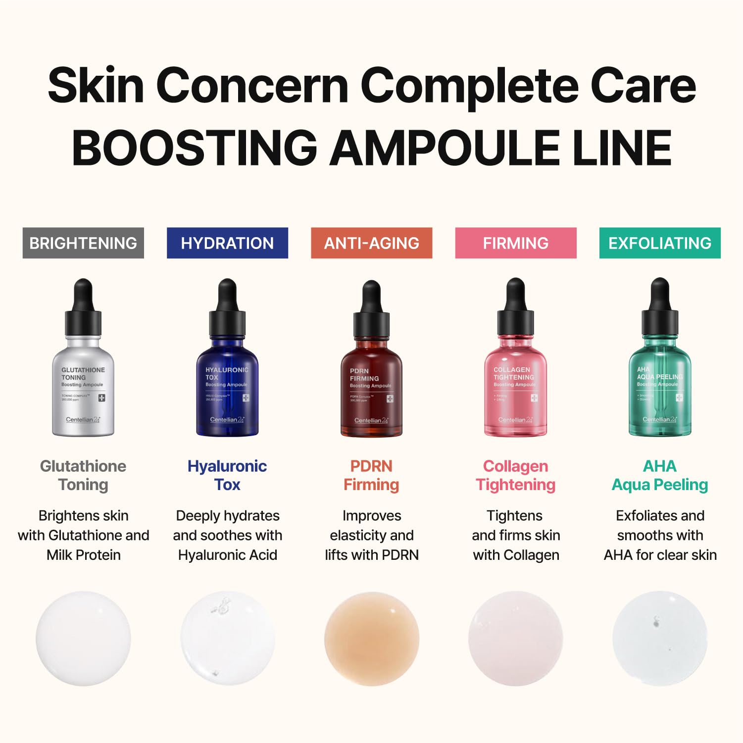 CENTELLIAN 24 ampoule beside Derma Pulse Booster illustrating enhanced routine benefit