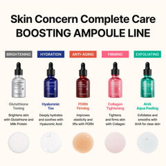 CENTELLIAN 24 ampoule beside Derma Pulse Booster illustrating enhanced routine benefit