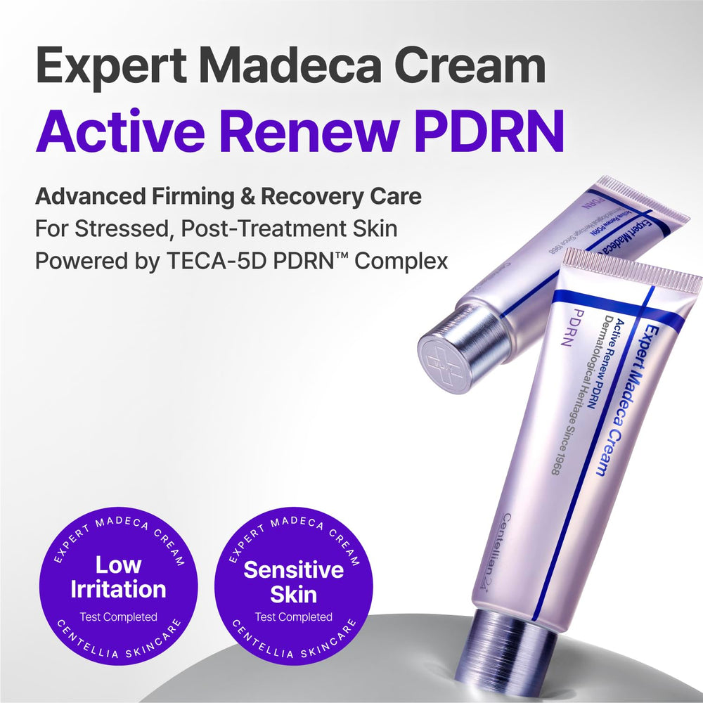 CENTELLIAN 24 label showing TECA and PDRN to emphasize firming support