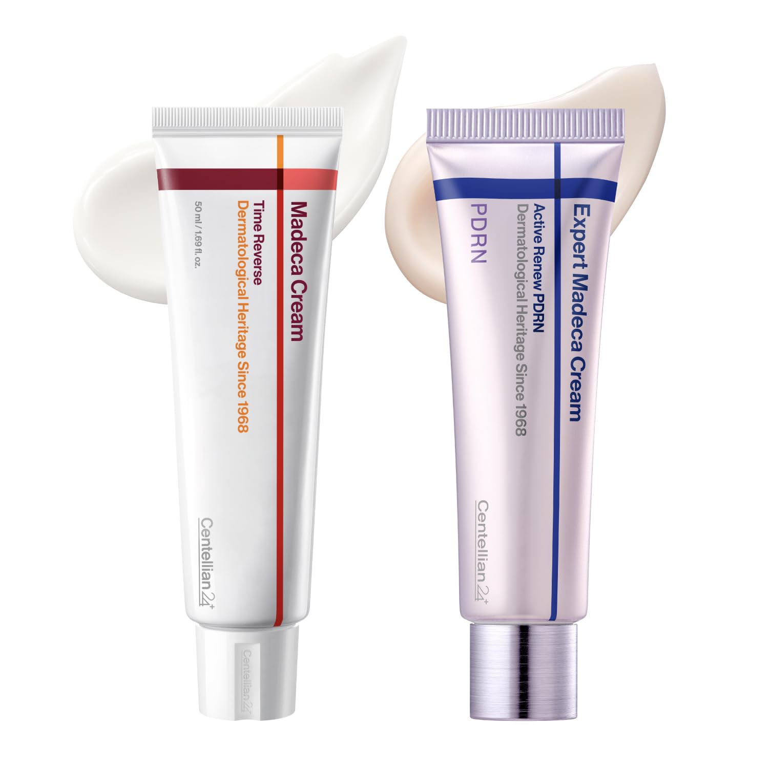 CENTELLIAN 24 front packaging showing both cream jars and benefits