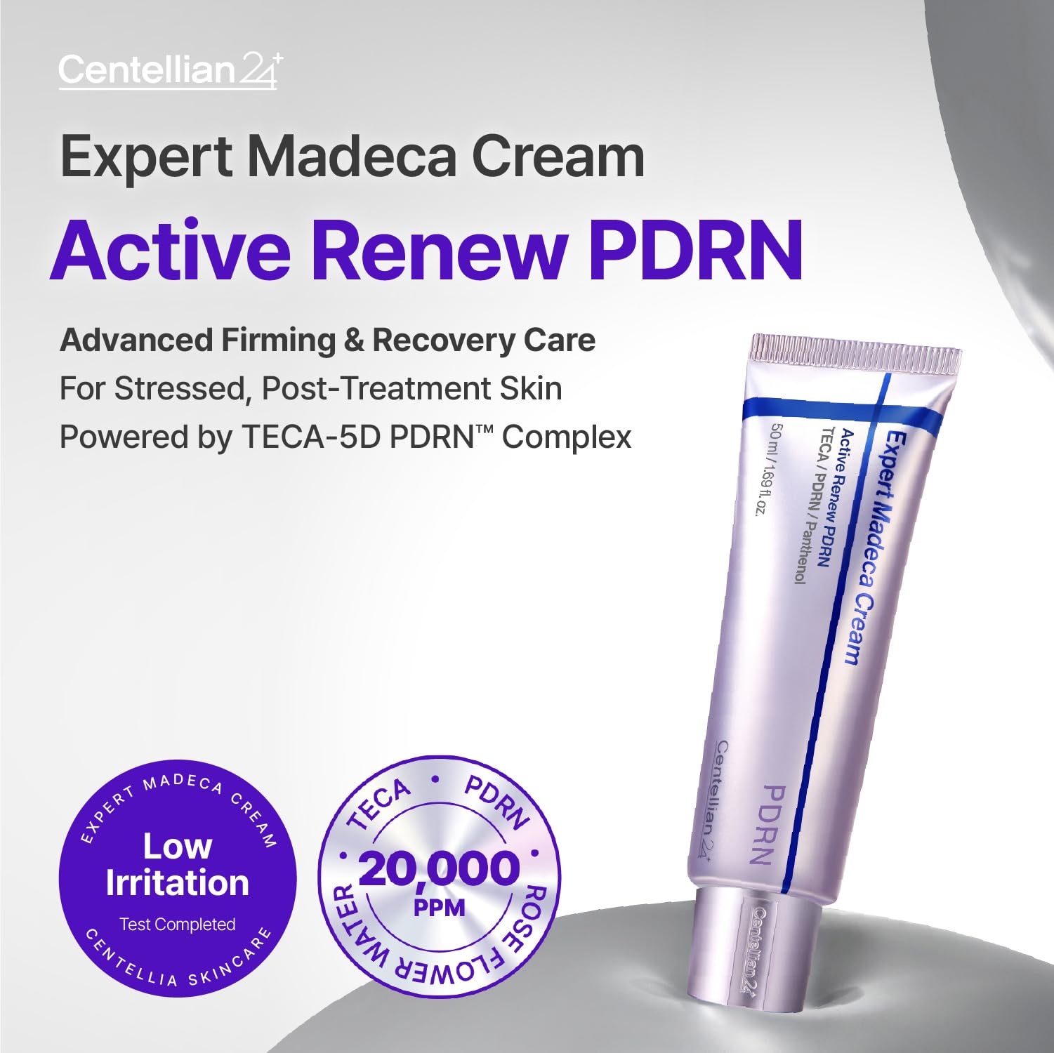CENTELLIAN 24 open jar texture illustrating fast-absorbing hydration benefit