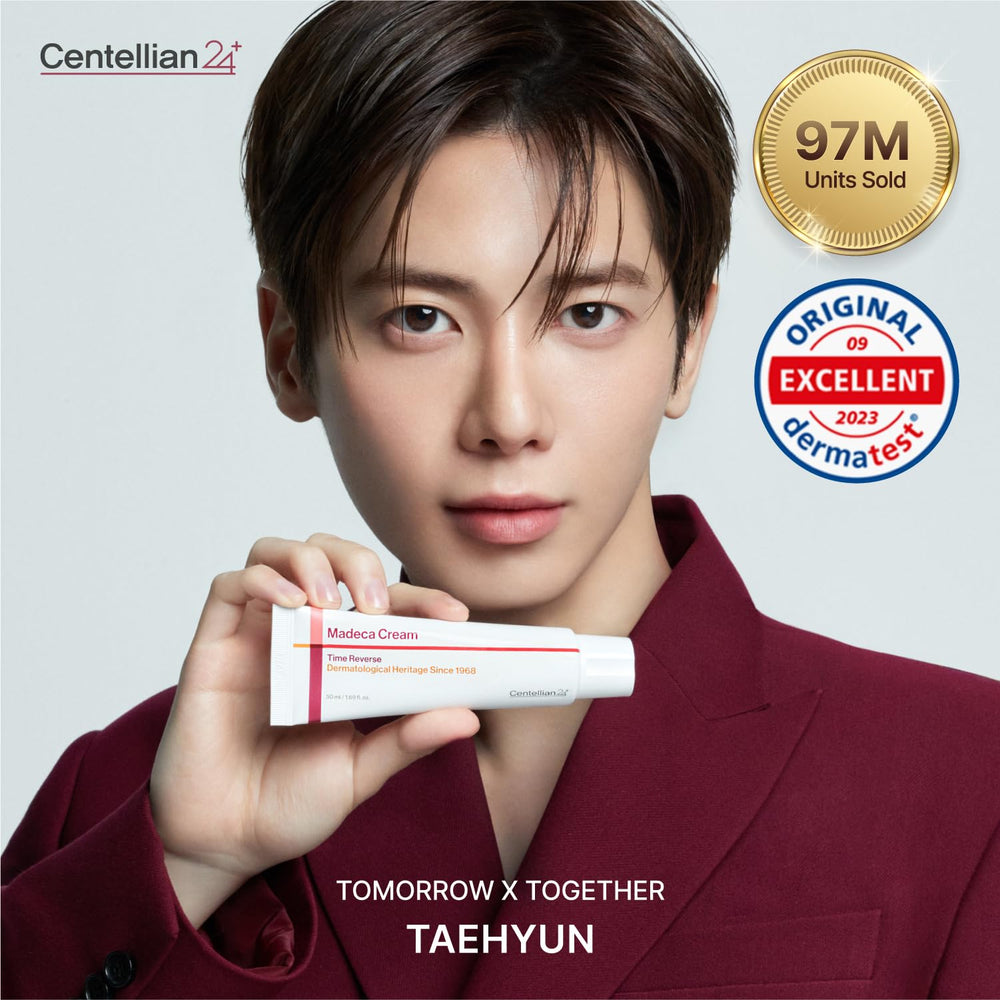 CENTELLIAN 24 open jar texture highlighting smooth fast-absorbing cream