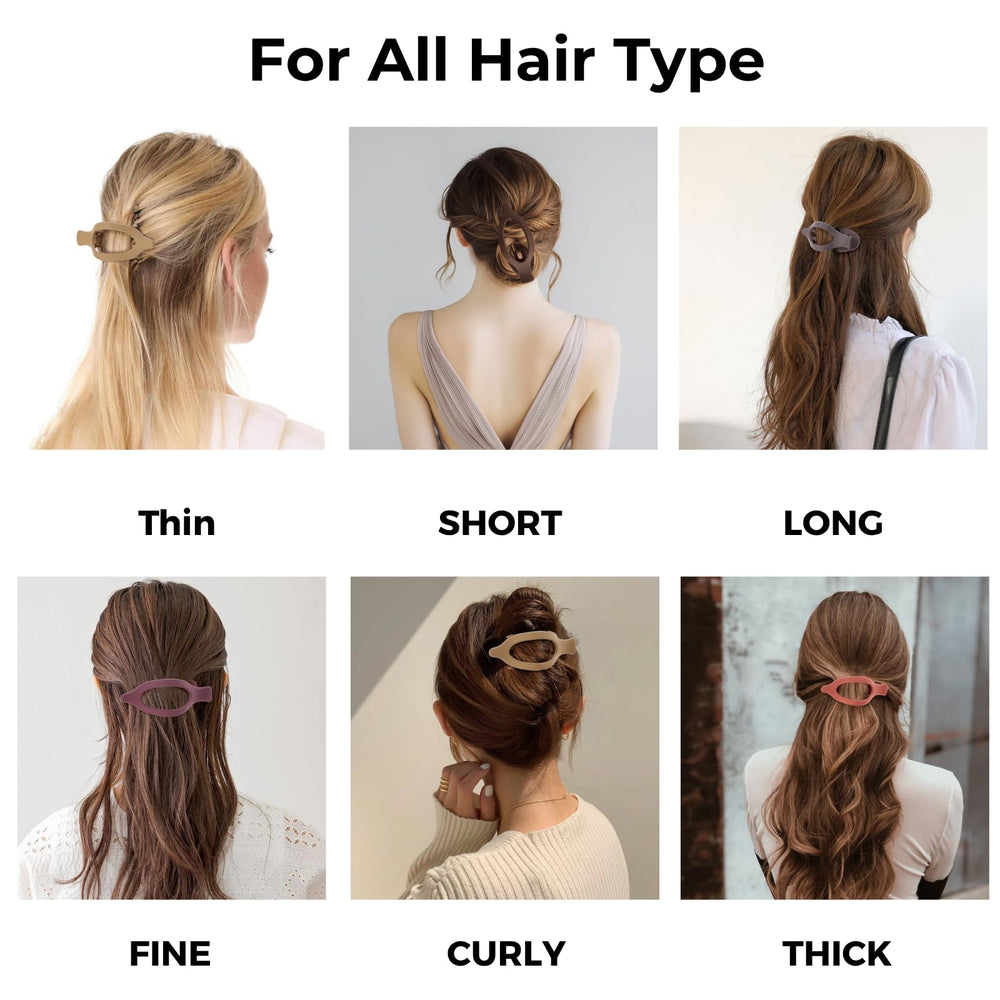 CENTSTAR multiple clips styled across crown for trendy visual impact