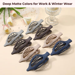 CENTSTAR side profile of clip flat back lying close to the head for comfort