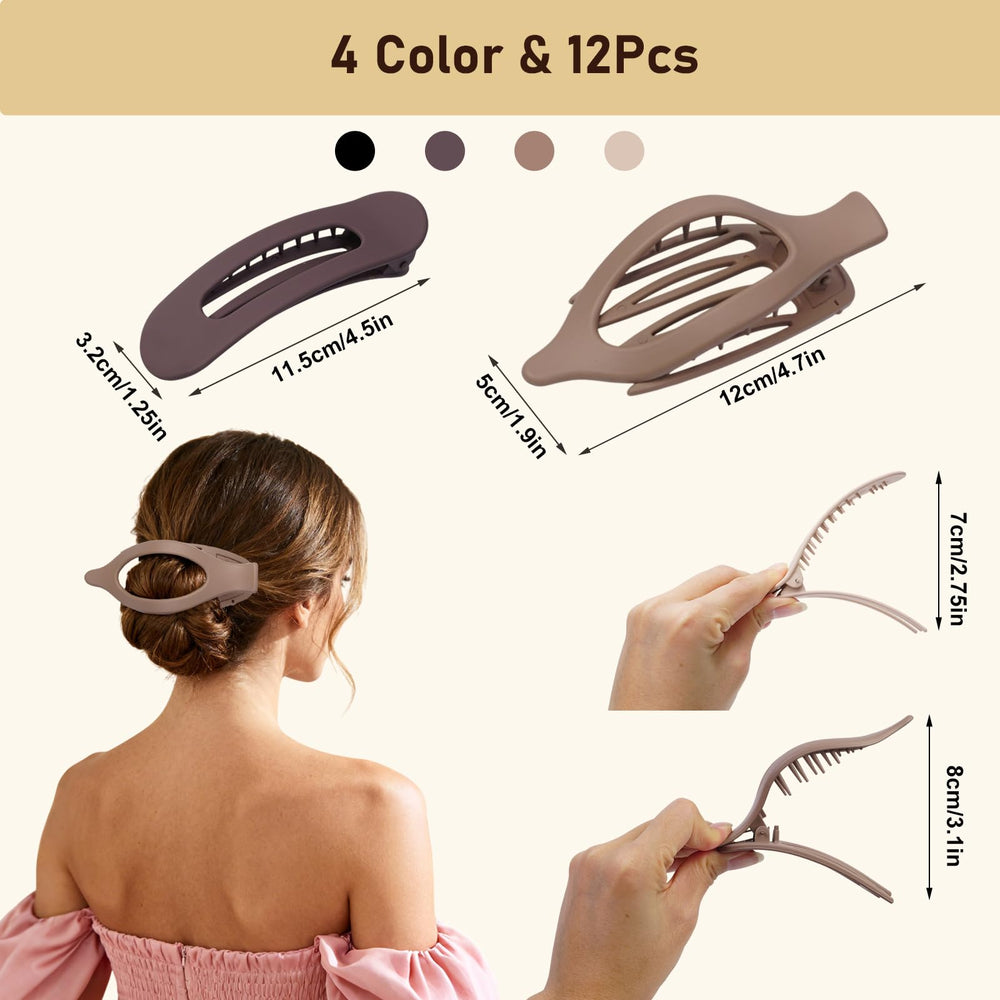 centstar slim barrette close detail showing low-profile sleek hold