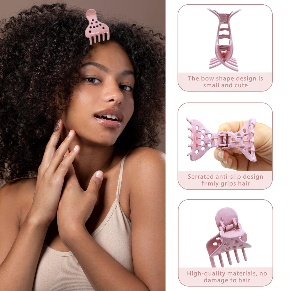 Ceoyiler clips on curly hair in a lifestyle setting preserving curl shape