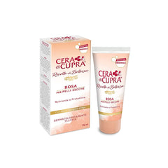 CERA DI CUPRA tube front view shows Italian packaging and nourishing cream