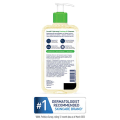CeraVe bottle on bathroom counter suggesting daily gentle routine
