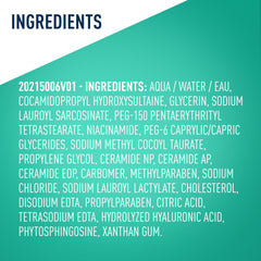 CeraVe ingredient trio visual emphasizing ceramides hyaluronic niacinamide benefits