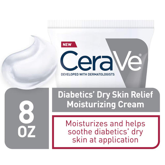 CeraVe creamy texture close-up demonstrating fast-absorbing, non-greasy feel