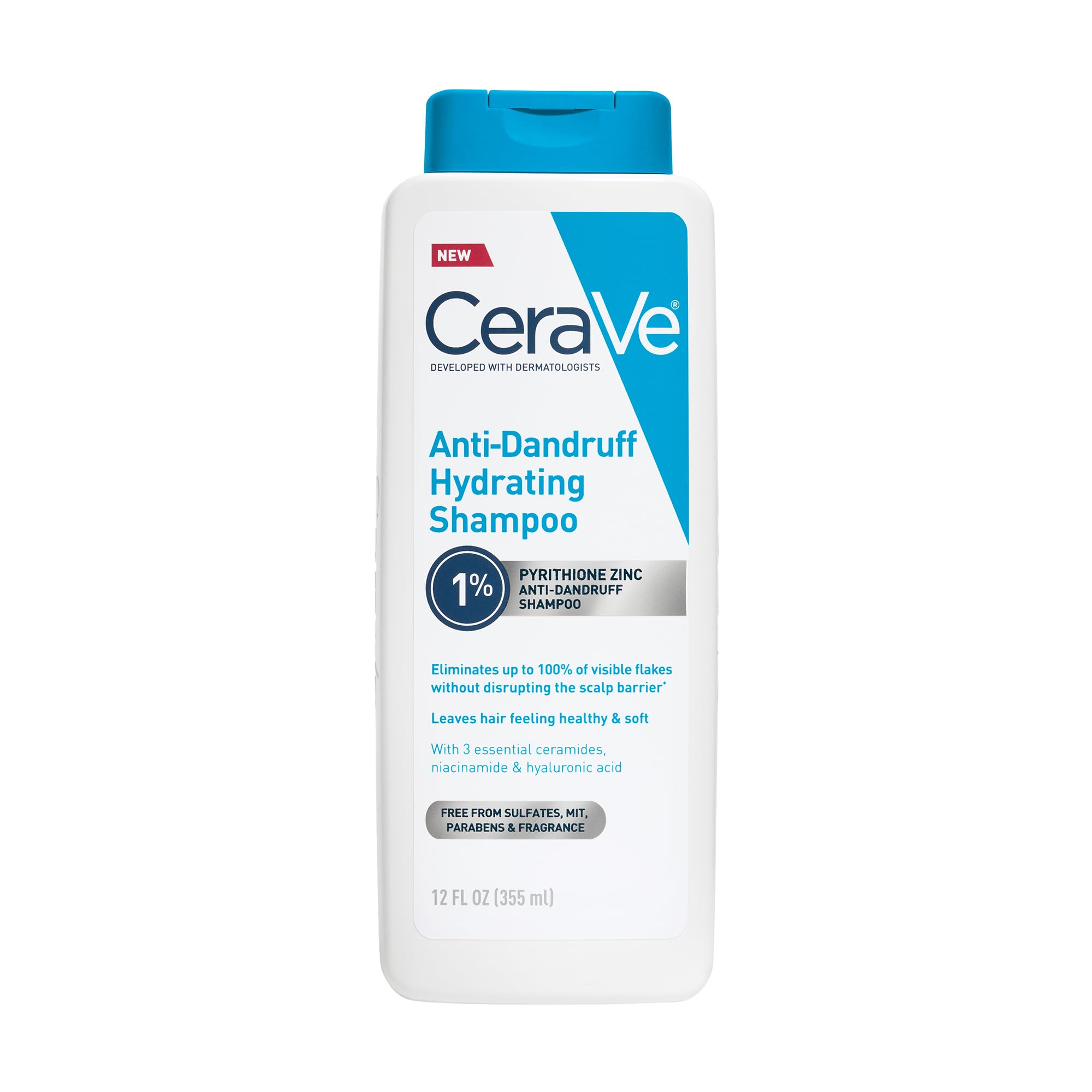 CeraVe front bottle showing product and benefits