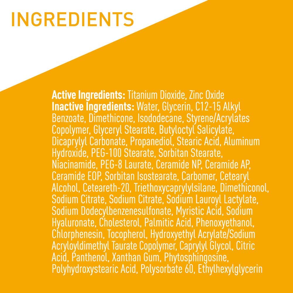 CeraVe ingredient focus showing ceramides and hyaluronic acid for barrier hydration