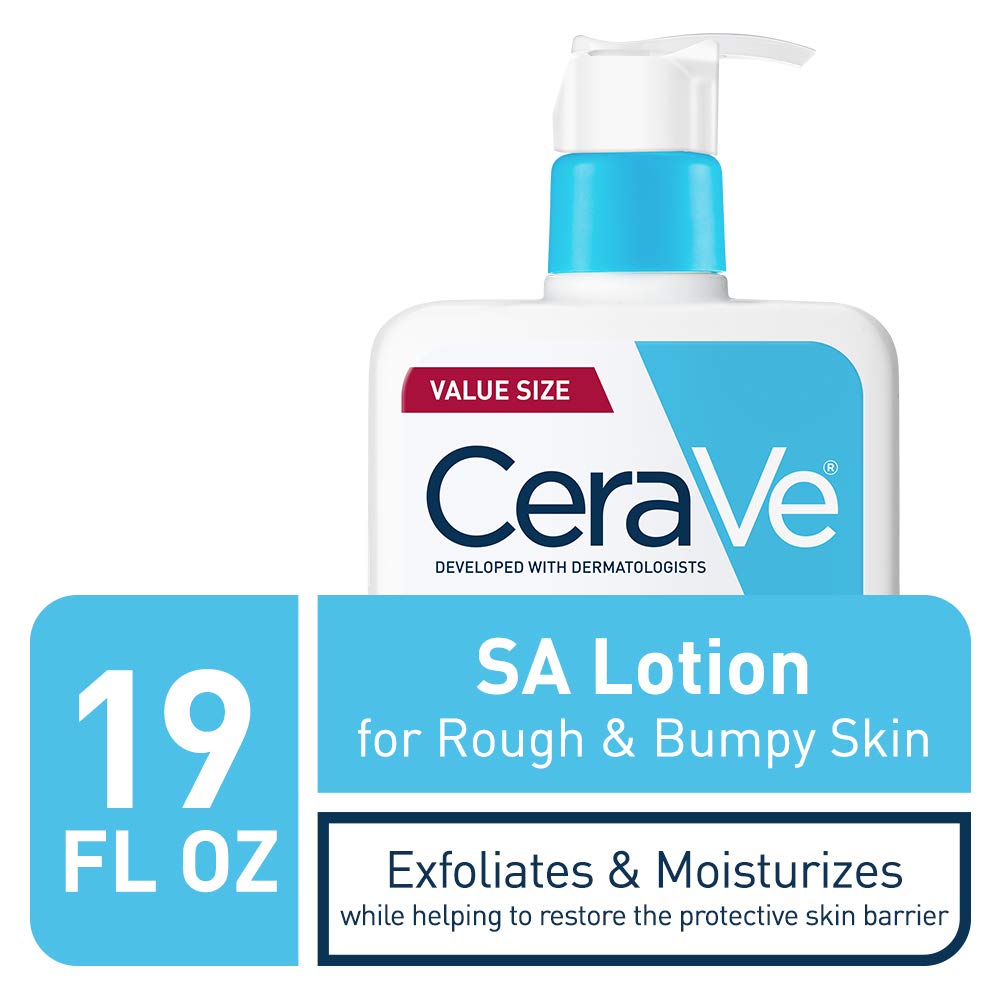 CeraVe lotion pump dispensing lightweight texture for smooth application