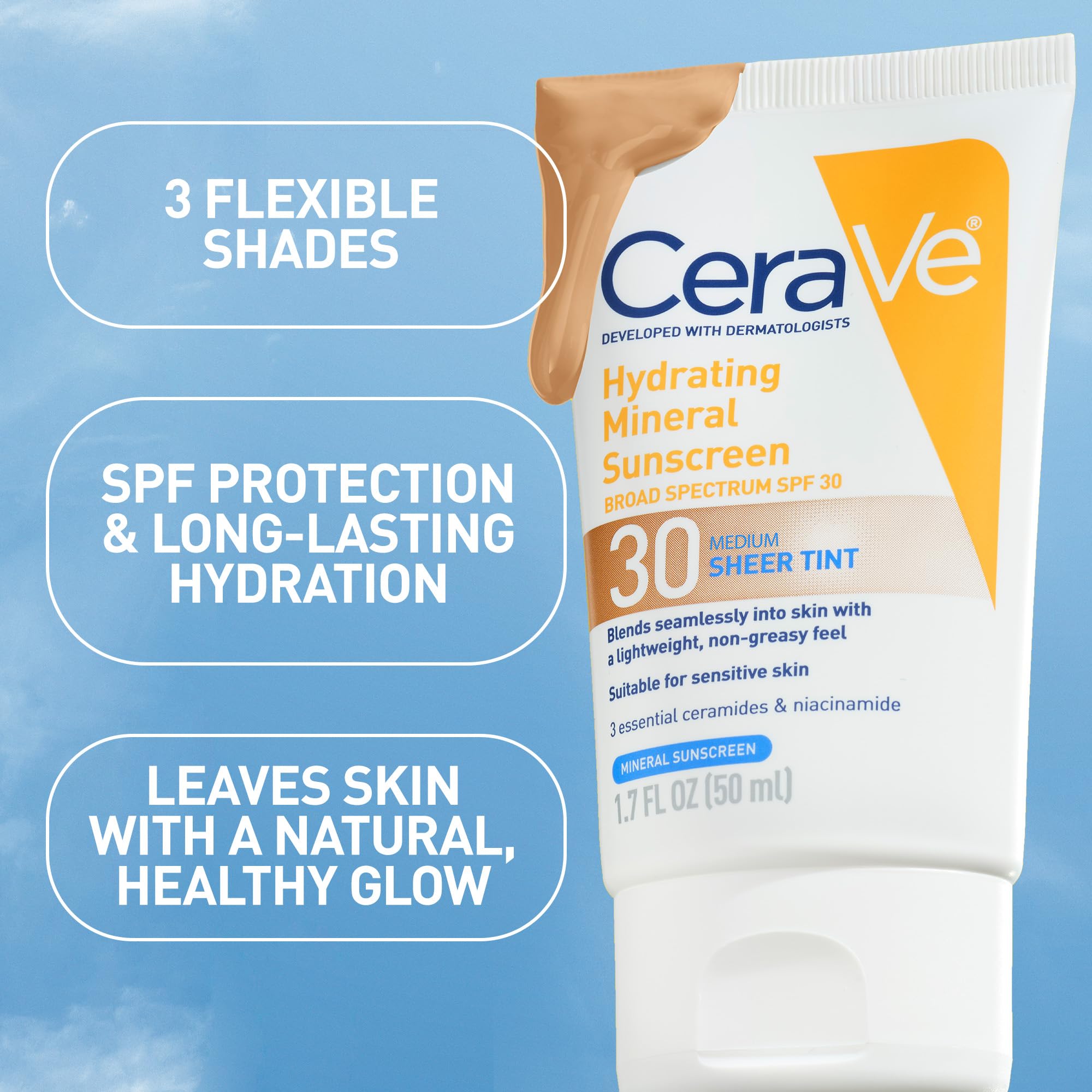 CeraVe bottle on bathroom counter as part of morning skincare routine benefits