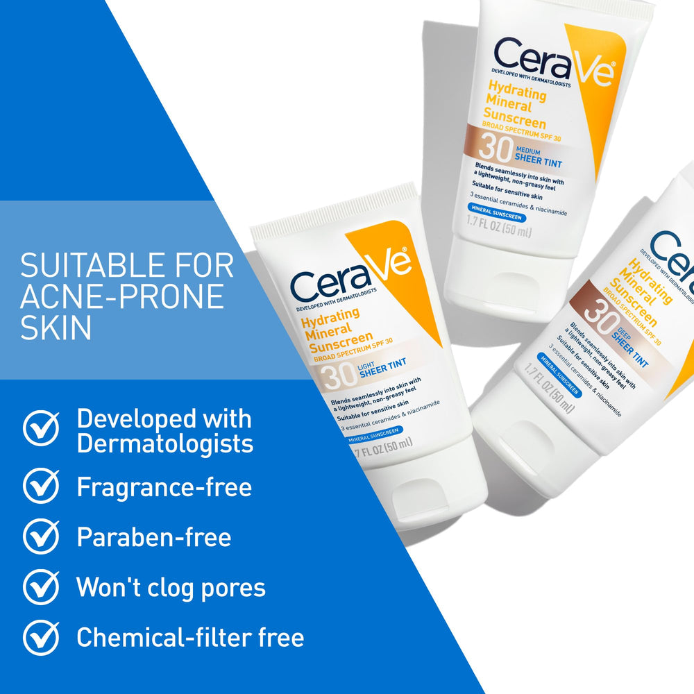 CeraVe ingredient label close-up highlighting ceramides and mineral filters