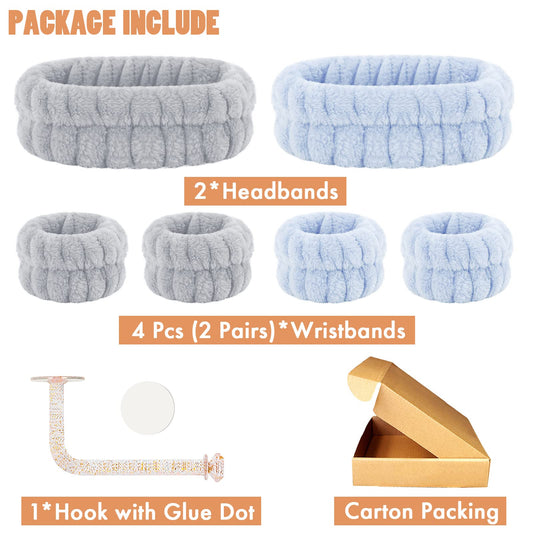 CERETIA wristband close-up microfiber texture and plush absorbency