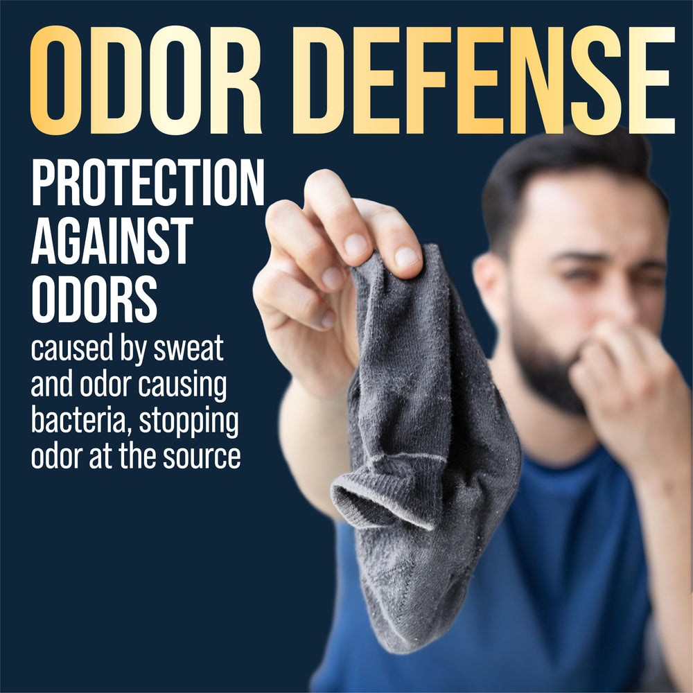 Certain Dri tube beside sock and shoe illustrating wear-ready use