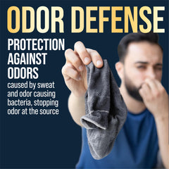 Certain Dri tube beside sock and shoe illustrating wear-ready use