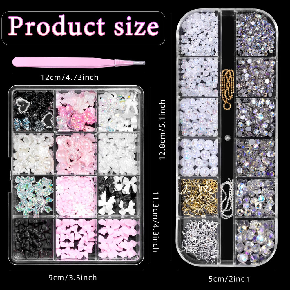 CESUSME acrylic bow and butterfly charm detail demonstrating durability benefit