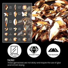 CESUSME assortment of mixed sizes laid out for easy selection and design flexibility