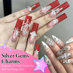 CESUSME mixed charms and gems display illustrating layering possibilities and creative variety