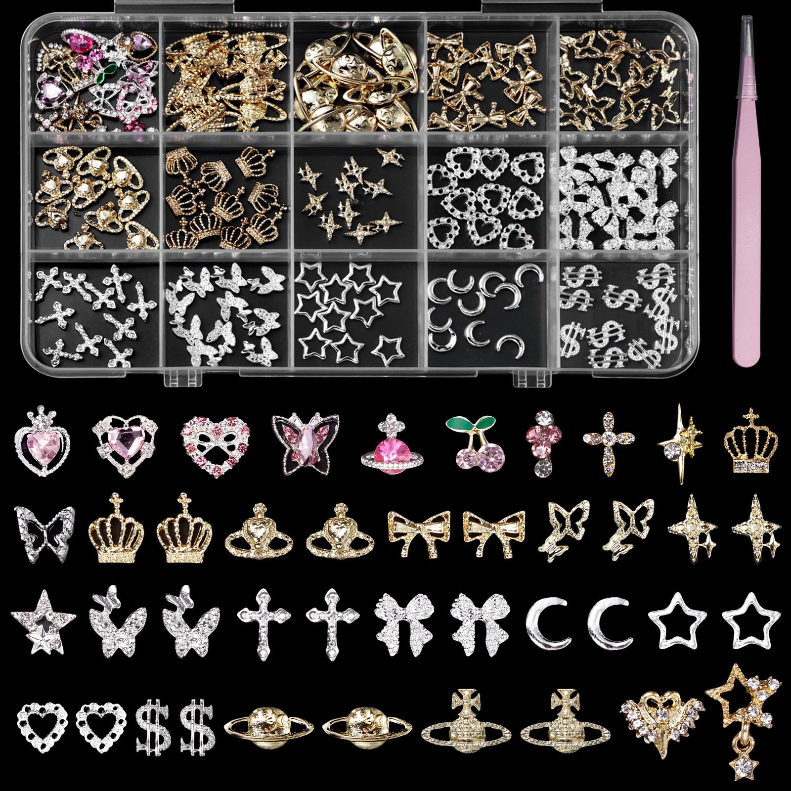 CESUSME front packaging showing full charm assortment and convenience