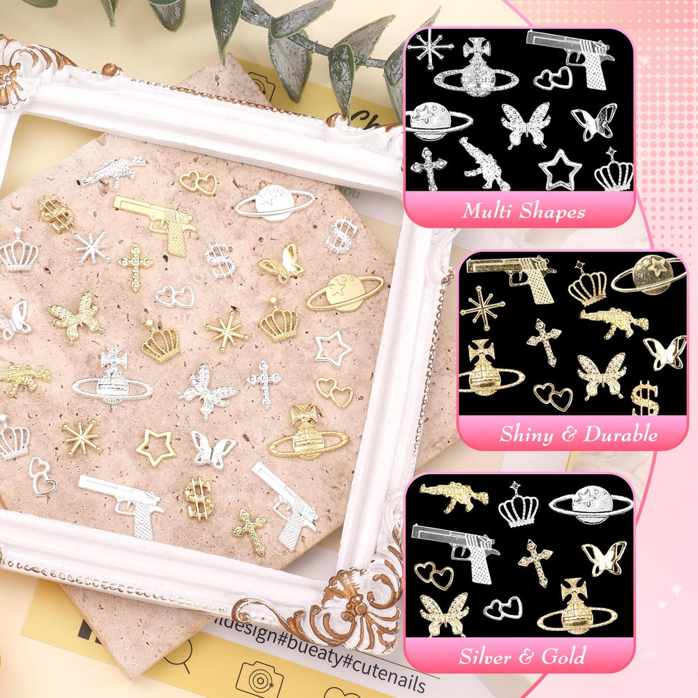 CESUSME spread of all charm styles displaying variety for creative options