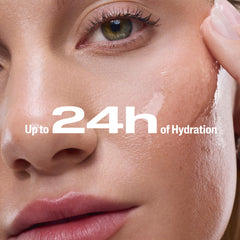 Cetaphil cleansed skin closeup showing hydrated smooth finish