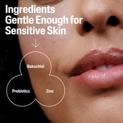 Cetaphil bakuchiol ingredient visual highlighting plant-derived renewal benefit
