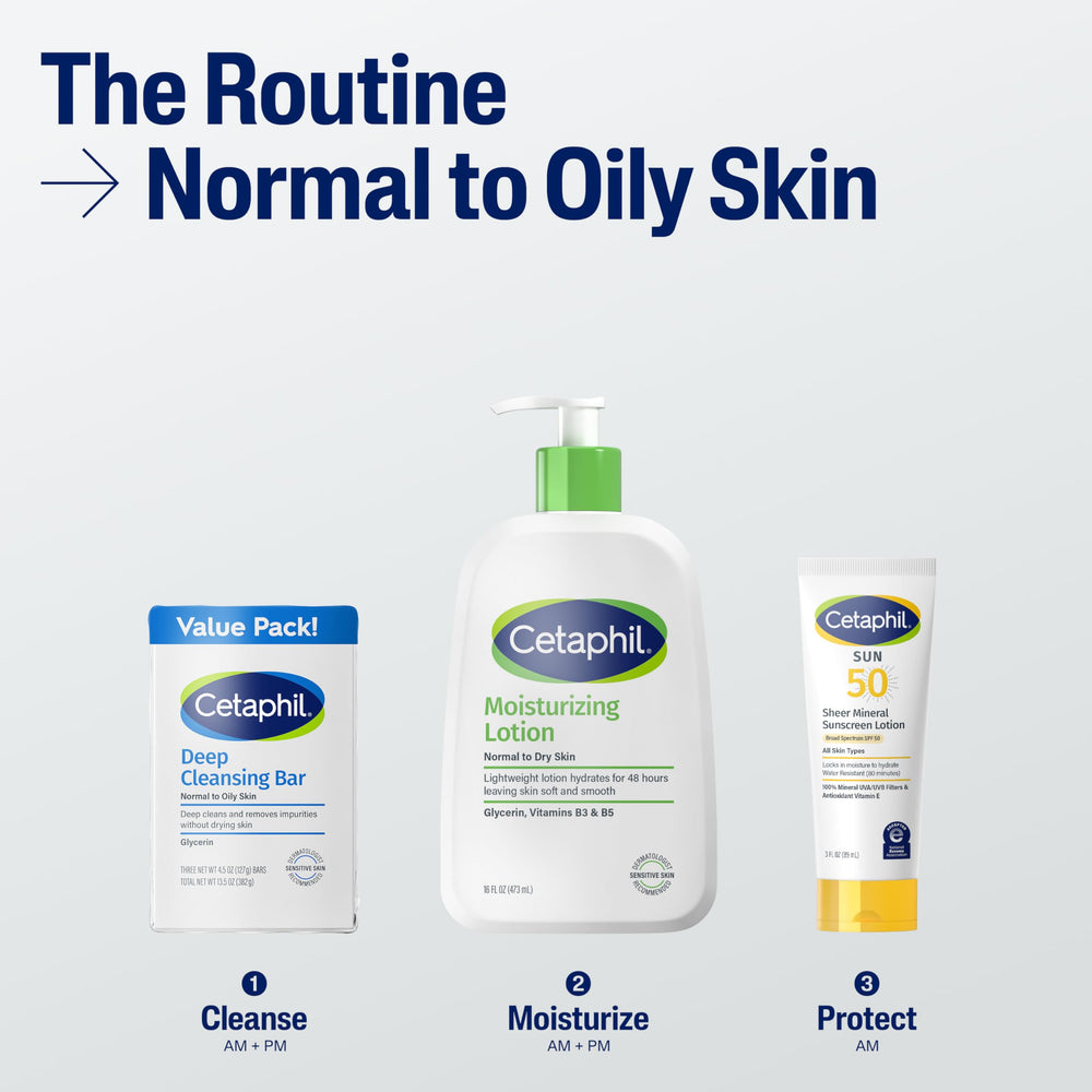 Cetaphil bar in hand during wet use for easy face and body cleaning