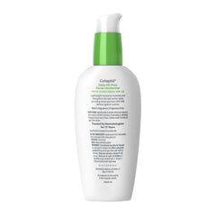 Cetaphil before and after application showing smoother hydrated skin