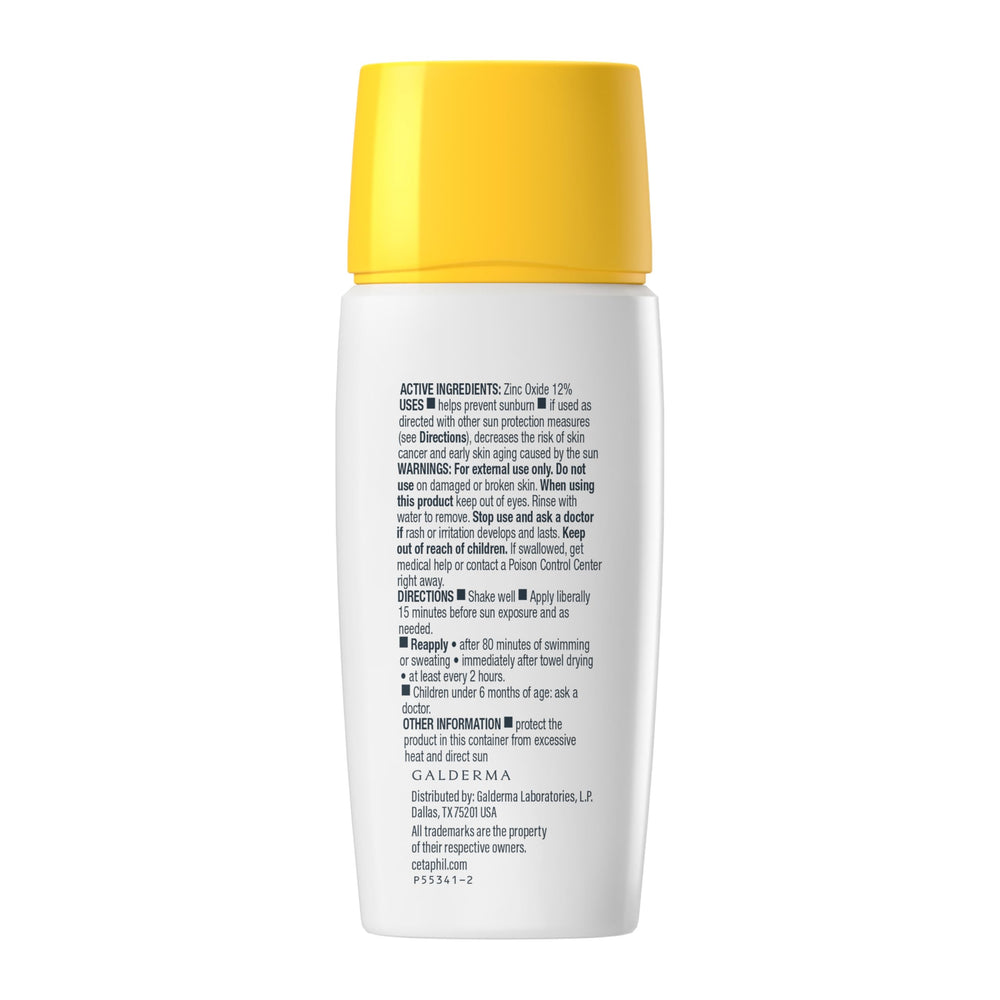 Cetaphil bottle neck and nozzle showing precise dispensing benefit
