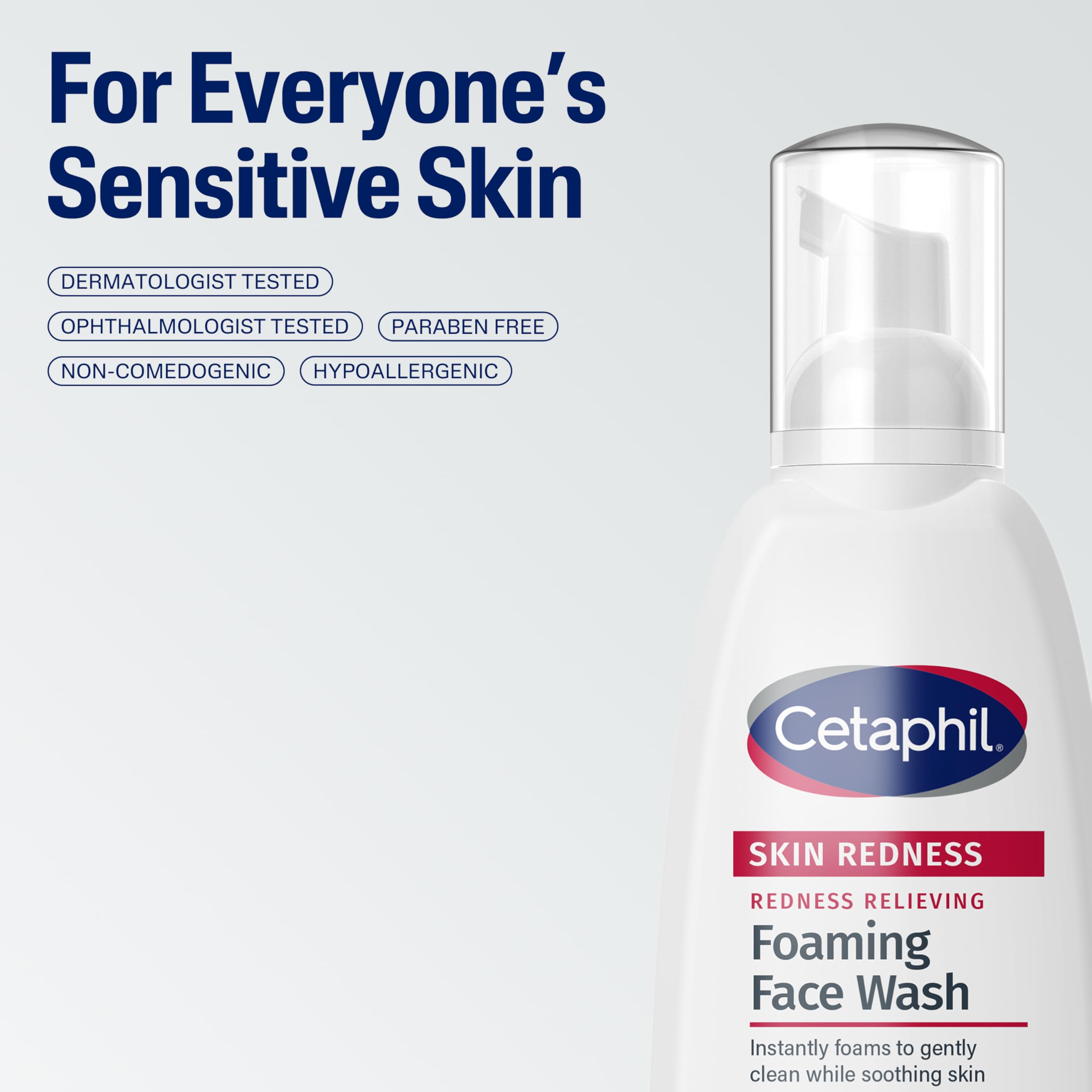 Cetaphil bottle on bathroom counter suggesting daily routine convenience