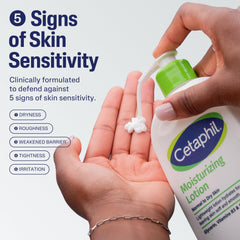 Cetaphil cleanser ingredient label close-up, transparency and mild formula benefit