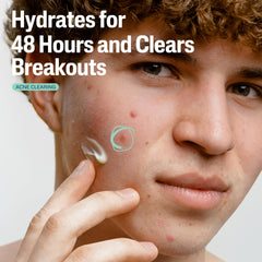 Cetaphil ingredient label close-up highlighting 0.5% salicylic acid benefit