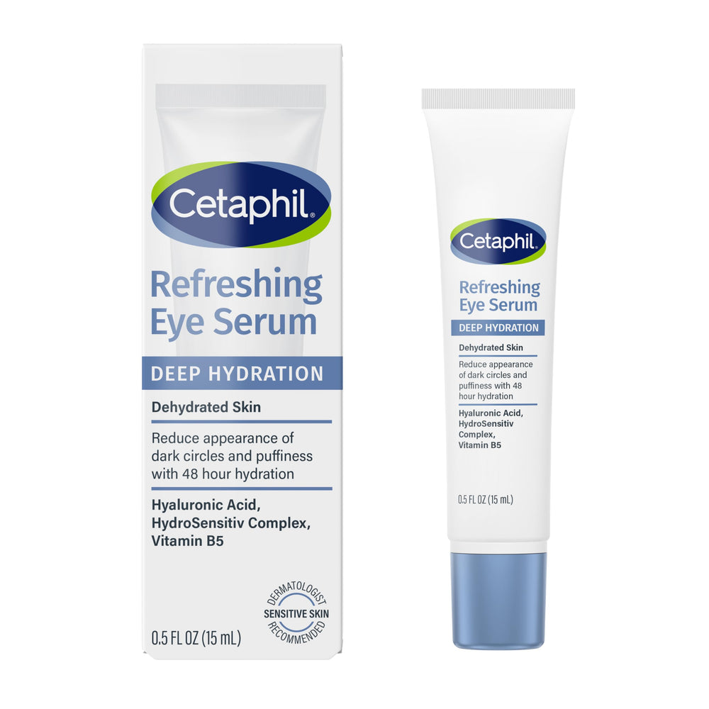 Cetaphil front packaging showing serum tube and calm benefit