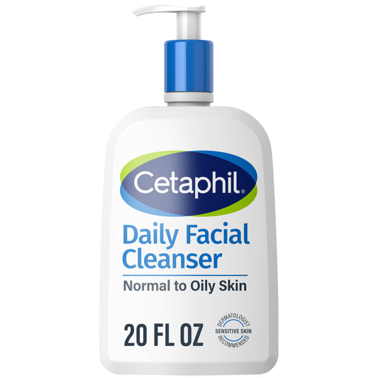 Cetaphil bottle front label showing product and gentle benefits