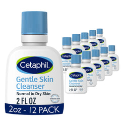 Cetaphil front packaging 2 oz tube showing brand and travel size benefit