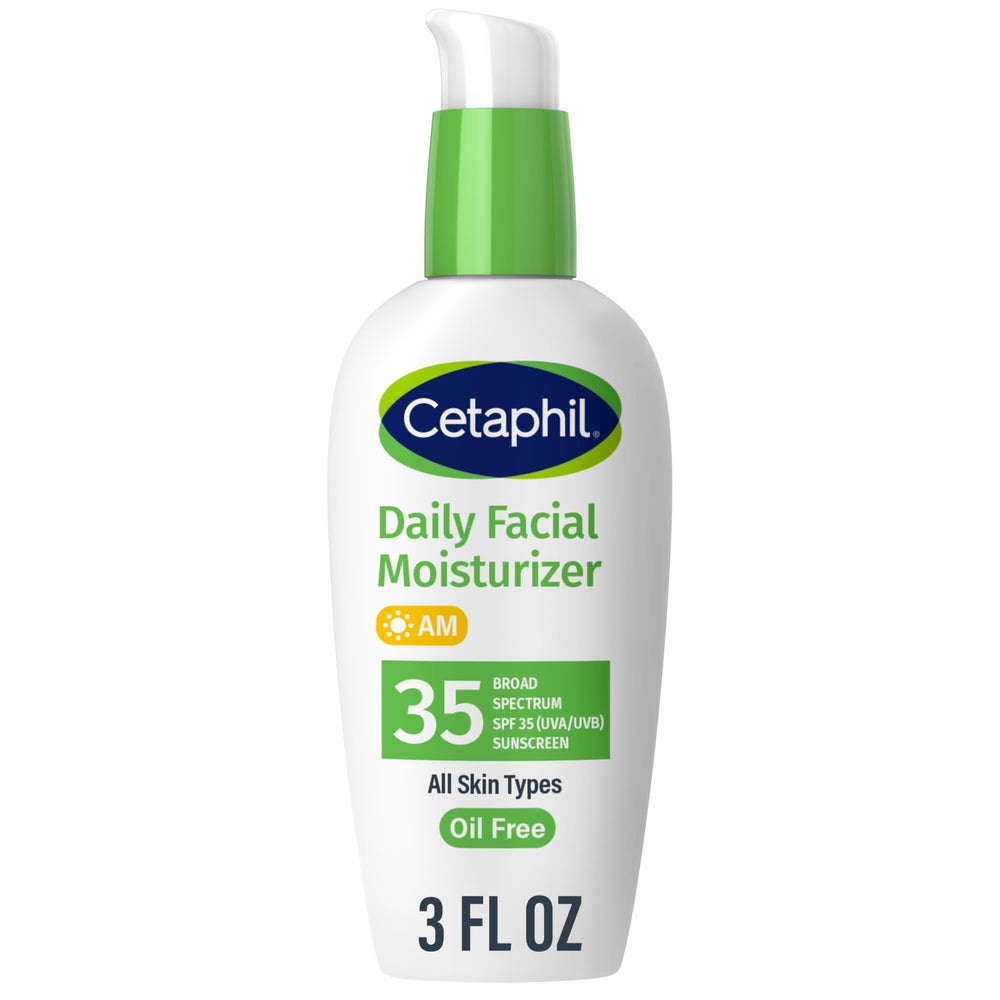 Cetaphil front packaging SPF 35 showing tube and benefits