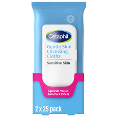 Cetaphil front packaging showing label and benefits for gentle cleansing