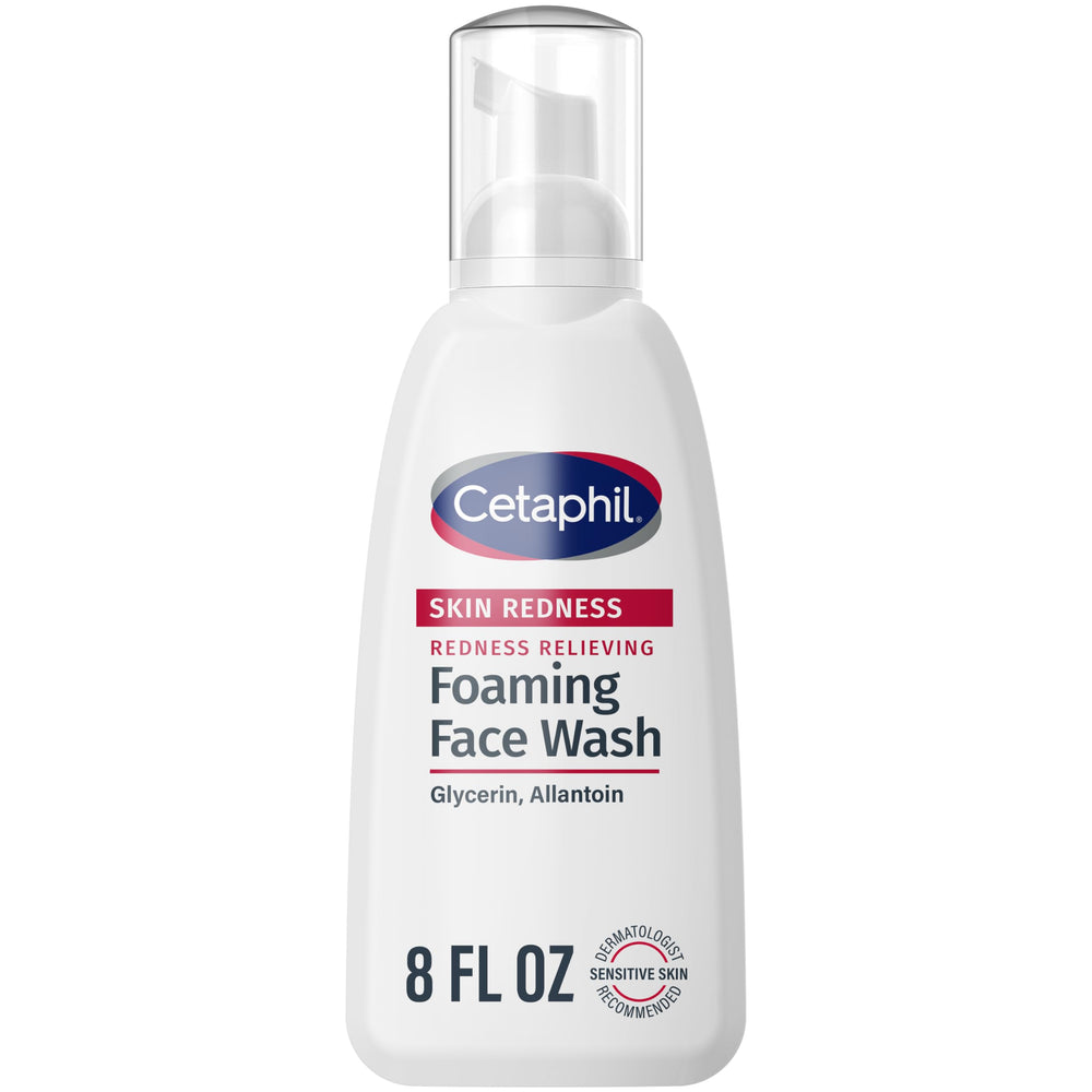 Cetaphil front pump bottle showing clean packaging and easy dispensing benefit