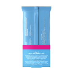 Cetaphil wipe in hand size comparison showing compact, portable benefit