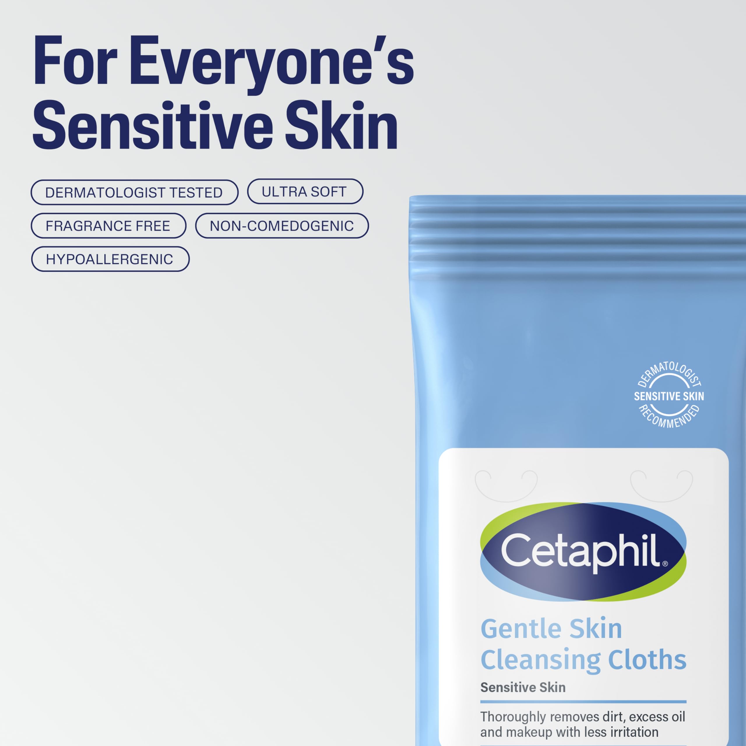Cetaphil pack inside a purse illustrating convenience for travel refreshes