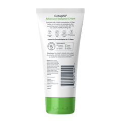 Person applying Cetaphil to legs showing smooth, hydrated skin benefit
