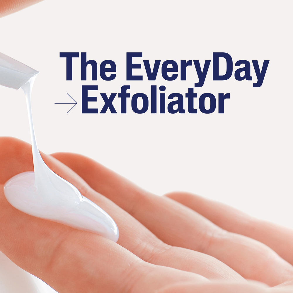 Cetaphil applied to hand illustrating quick absorption and instant hydration benefit